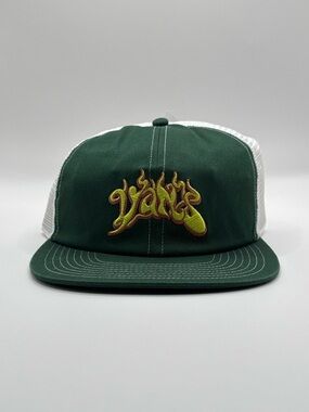 VANS Higher Place Unstructured Trucker Hat Green